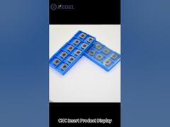 Cemented Carbide CNC Insert #factory #cnc #manufacturing