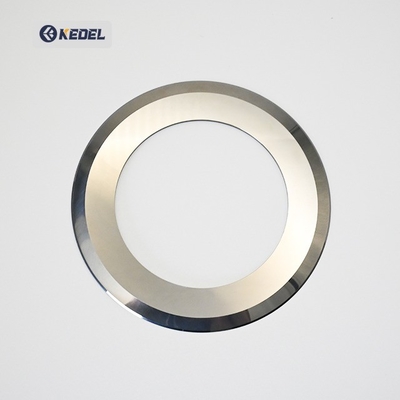 China Manufacturer Sale Slitter Blades Tungsten Carbide Slitting Knife Top Slitter Circular Knife for Battery Cutting Industry