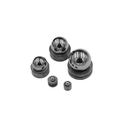 Customized Size Cemented Tungsten Carbide Ball Valve with 100% Tungsten Carbide Material and YG8 YG6 YG6X YG9C YG11C YG13C Alloy Specification