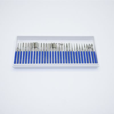 30 Different Shapes Double Cut Tungsten Carbide Rotary Burr Set with 120° Point Angle and 3 Years Warranty