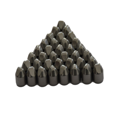 14mm Cemented Tungsten Carbide Teeth YG6 Inserts Milling Rock Cutting