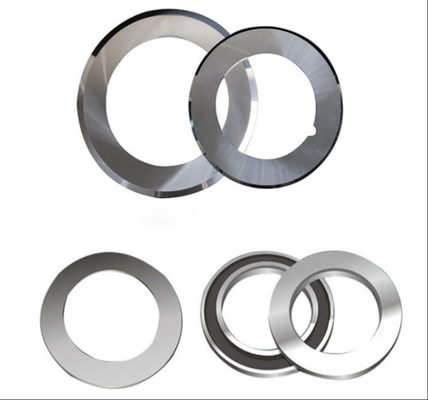 Industrial Lithium Battery Slitter Blades OEM Cemented Circular Slitting Blade