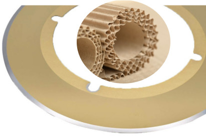 0.1mm-6.0mm Corrugated Paper Circular Slitting Knife HRC40-68 Hardness