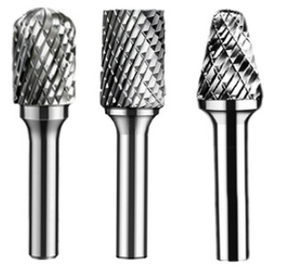 3mm 6mm Tungsten Steel Yg8 Carbide Rotary Burr For Wood Sphere Concave Cutter