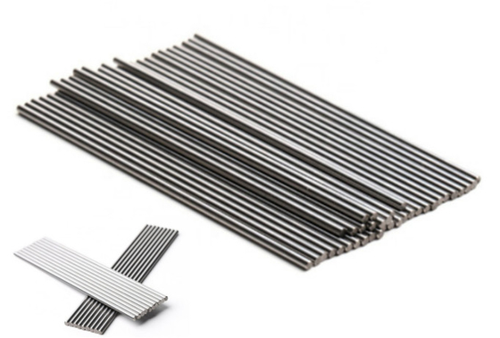 YG10X Tungsten Carbide Rod 6mm x 300mm Polished Cemented Alloy Bar