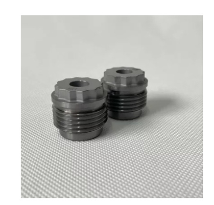 China Manufacture Cemented Carbide Thread Nozzle For Bits Mining And Oil Field Drilling