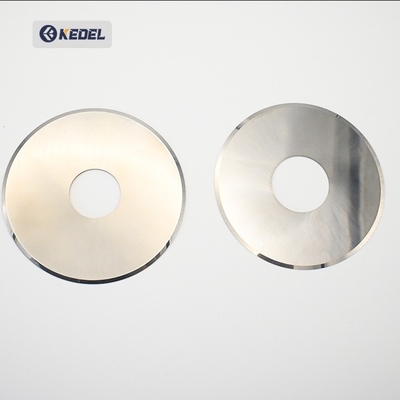 Circular Blade Carbide Round Knife Copper Foil and Aluminum Foil Slitting Knife for Foil Slitting Machine Industrial Blade