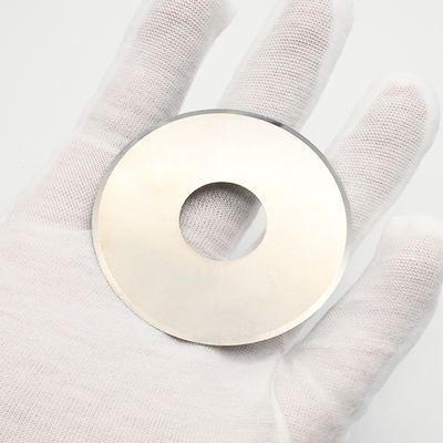 Circular Blade Carbide Round Knife Copper Foil and Aluminum Foil Slitting Knife for Foil Slitting Machine Industrial Blade