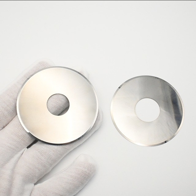 Circular Blade Carbide Round Knife Copper Foil and Aluminum Foil Slitting Knife for Foil Slitting Machine Industrial Blade