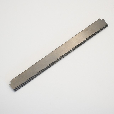 Custom Various Non-standard Serrated Knife Blade with 100% Carbide Powder Material and 6 Months Warranty for Industrial Cutting