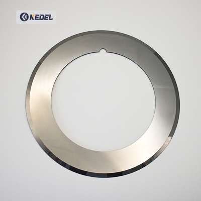 100% Carbide Powder Slitting Knife with Positioning Groove for Longer Cutting Life in Battery Electrode Slitting Machine