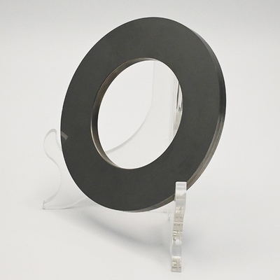 Custom Cemented Tungsten Carbide Alloy Circular Uncut Blade  Slitting Blade Fabric Film Slitting Industrial Machine Knife
