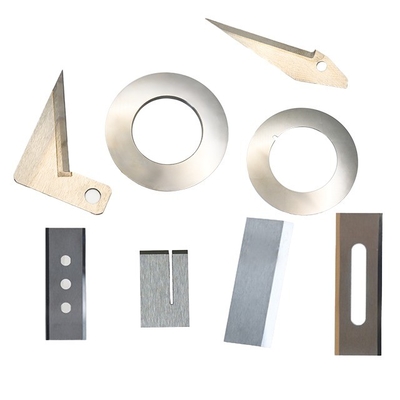 Custom Cemented Tungsten Carbide Alloy Circular Uncut Blade  Slitting Blade Fabric Film Slitting Industrial Machine Knife