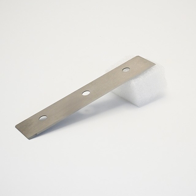 Custom Cemented Tungsten Carbide Alloy Three-Holes Chemical Fiber Slitter Blade Fabric Film Slitting Industrial Machine Knife