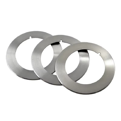 Customize Tungsten Carbide Alloy Metal Cutting Round Knife for Cutting Metal Materials Such As Steel Aluminum Copper Plates Etc