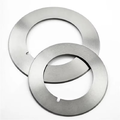 Customize Tungsten Carbide Alloy Metal Cutting Round Knife for Cutting Metal Materials Such As Steel Aluminum Copper Plates Etc