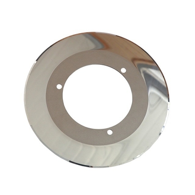 Customized Tungsten Carbide Alloy Corrugated Paper Longitudinal Cutting Circular Blade For Packaging Industry Disc Knifes