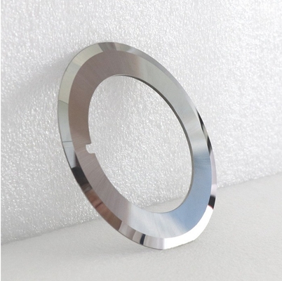 Customized Tungsten Carbide Alloy Lithium Battery Electrode Cutting Round Knife High-Quality Industrial Blade Knife YG8 YG9C