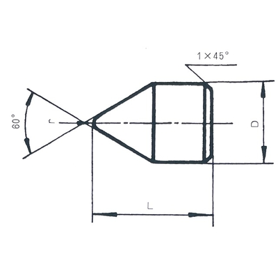 Electric Cemented Tungsten Carbide Alloy Conical Buttons Teeth for Oil and Gas Industry Oil Drill Bit YG8 YG9 YG11 YG13