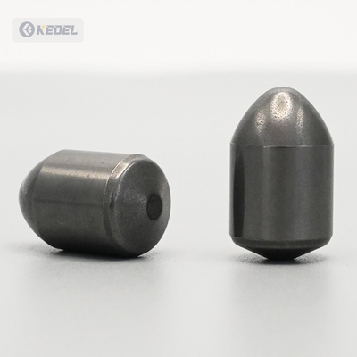 YG8 YG11C Grade Black Custom Cemented Tungsten Carbide Alloy Cylindrical Elliptical Buttons Teeth for Oil Drill Bit