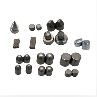 YG8 YG11C Grade Black Custom Cemented Tungsten Carbide Alloy Cylindrical Elliptical Buttons Teeth for Oil Drill Bit