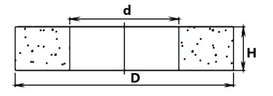 Oil Well Pipeline Valve Equipment Mechanical Seal and High Wear Resistance in Custom Cemented Tungsten Carbide Sealing Ring