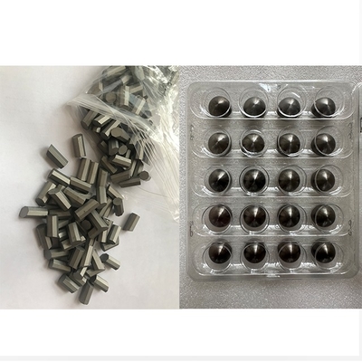 Custom Cemented Tungsten Carbide Alloy Cylindrical Top Chamfer Buttons Teeth for Drill Bits YG8 YG9 YG11 YG13