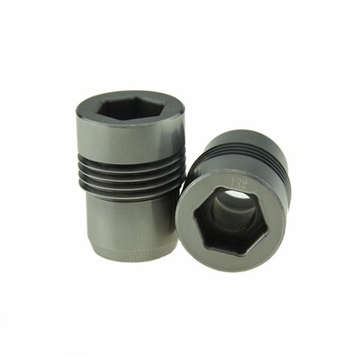 12.7mm Pore Diameter YG8 Tungsten Carbide Nozzle for PDC Bits with A02 Porosity and Black Color