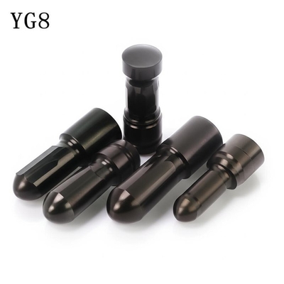 YG8 YG11C Grade Black Custom Cemented Tungsten Carbide Alloy Cylindrical Elliptical Buttons Teeth for Oil Drill Bit
