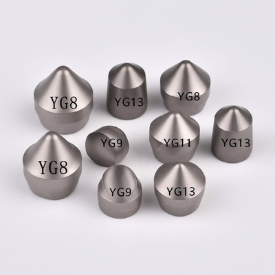Electric Cemented Tungsten Carbide Alloy Conical Buttons Teeth for Oil and Gas Industry Oil Drill Bit YG8 YG9 YG11 YG13
