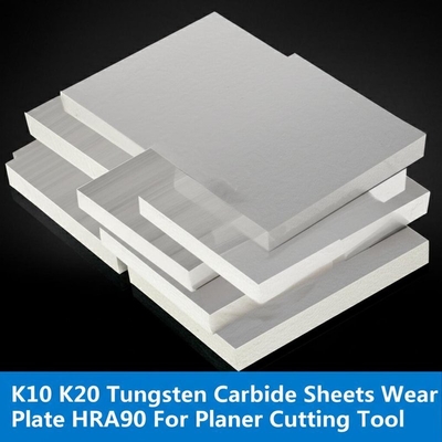 K10 K20 Tungsten Carbide Plate HRA90 14.9g/cm3 for Metal Cutting