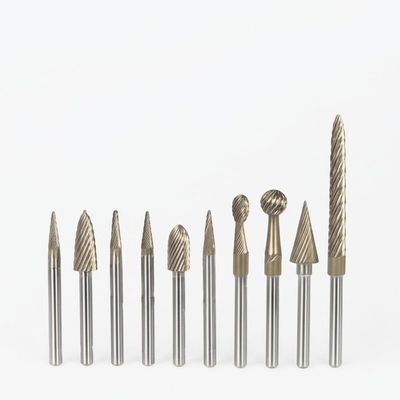 Tungsten Carbide Burr 1/4 Shank 6mm Head for Metal Wood Plastic