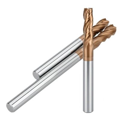 Carbide Ball Nose End Mill 6mm Flute Diameter HRC55 for CNC