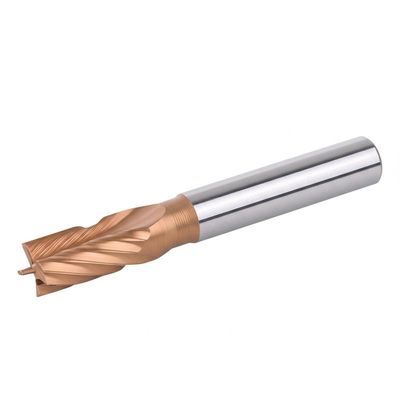 3 Flute Carbide End Mill 6mm for Steel Aluminum HRC 45-65