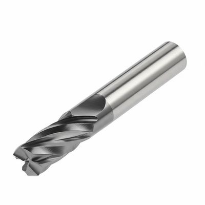 4 Flute Carbide End Mill 1-20mm Diameter HRC45-65