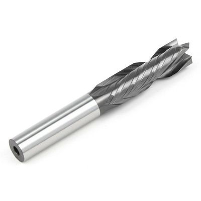 HRC55 Carbide Flat End Mill 1/4" 4 Flute for Steel CNC Cutting