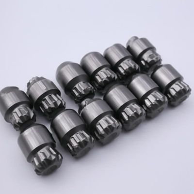 Serrated Button Teeth Tungsten Carbide Wear Parts For Oil Mining Drilling Bits