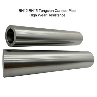 BH12 BH15 Tungsten Carbide Pipe High Wear Resistance