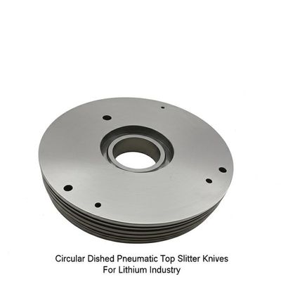 Circular Dished Pneumatic Top Slitter Knives For Lithium Industry
