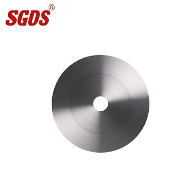 Customized Tungsten Carbide Alloy Lithium Battery Blade Lithium Battery Electrode Top Cutting Circular Blade Industrial Knifes