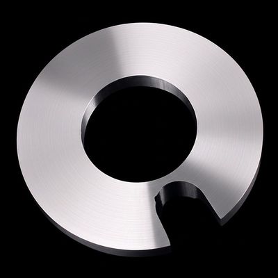 Circular Slitting Knife with Positioning groove for Slitting Battery Pole Pieces Industrial Blades for the Battery Industry