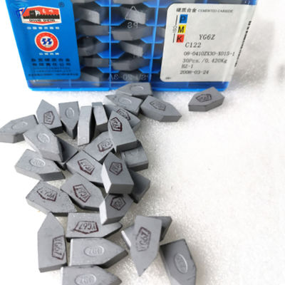 Customized Size High Wear Resistance Tungsten Carbide Brazed Tips with YG6 YG6X YG8 YG9C YG11C YG13C Alloy