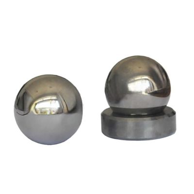 Customized Size Cemented Tungsten Carbide Ball Valve with 100% Tungsten Carbide Material and YG8 YG6 YG6X YG9C YG11C YG13C Alloy Specification