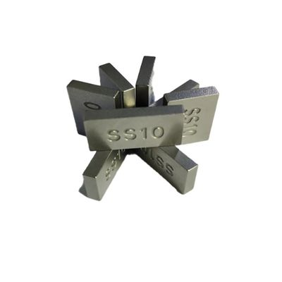 Customized Size 100% Virgin Tungsten Carbide Brazed Tips with Electric Power Source and Glossy Surface for Stone Cutting