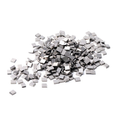 Customized Tungsten Carbide Brazed Tips with Hardness YG8 Compression Resistance and Square Shape for Stone Cutting