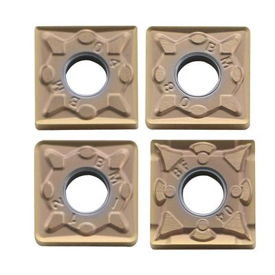 SNMG Model Carbide CNC Insert with 0° Angle and ±0.08-±0.18 Tolerance for 4.76mm-7.94mm Diameter Machining