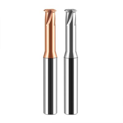 Single-Thread Milling Cutter with Single-Tooth Design for M2, M3, M4, M6 Threads in COPPER, ALLOY STEEL, ORDINARY STEEL, CAST IRON