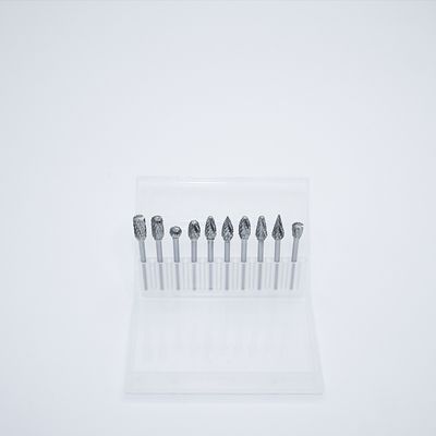 6mm Double Groove Cemented Carbide Rotary Burr with 10 Different Shapes and 3 Years Warranty