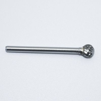 Long Lasting Type D Carbide Rotary Burr with 3 Years Warranty and 120° Point Angle for General Purpose Material Shaping