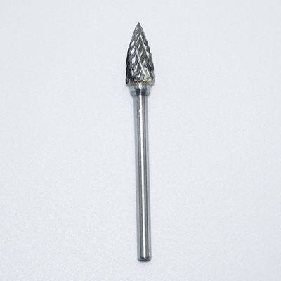 High Performance Carbide Rotary Burr with 120° Point Angle and 3 Years Warranty for Precision Metal Machining
